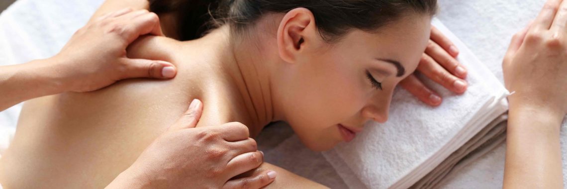 Beauty. Girl in the spa salon